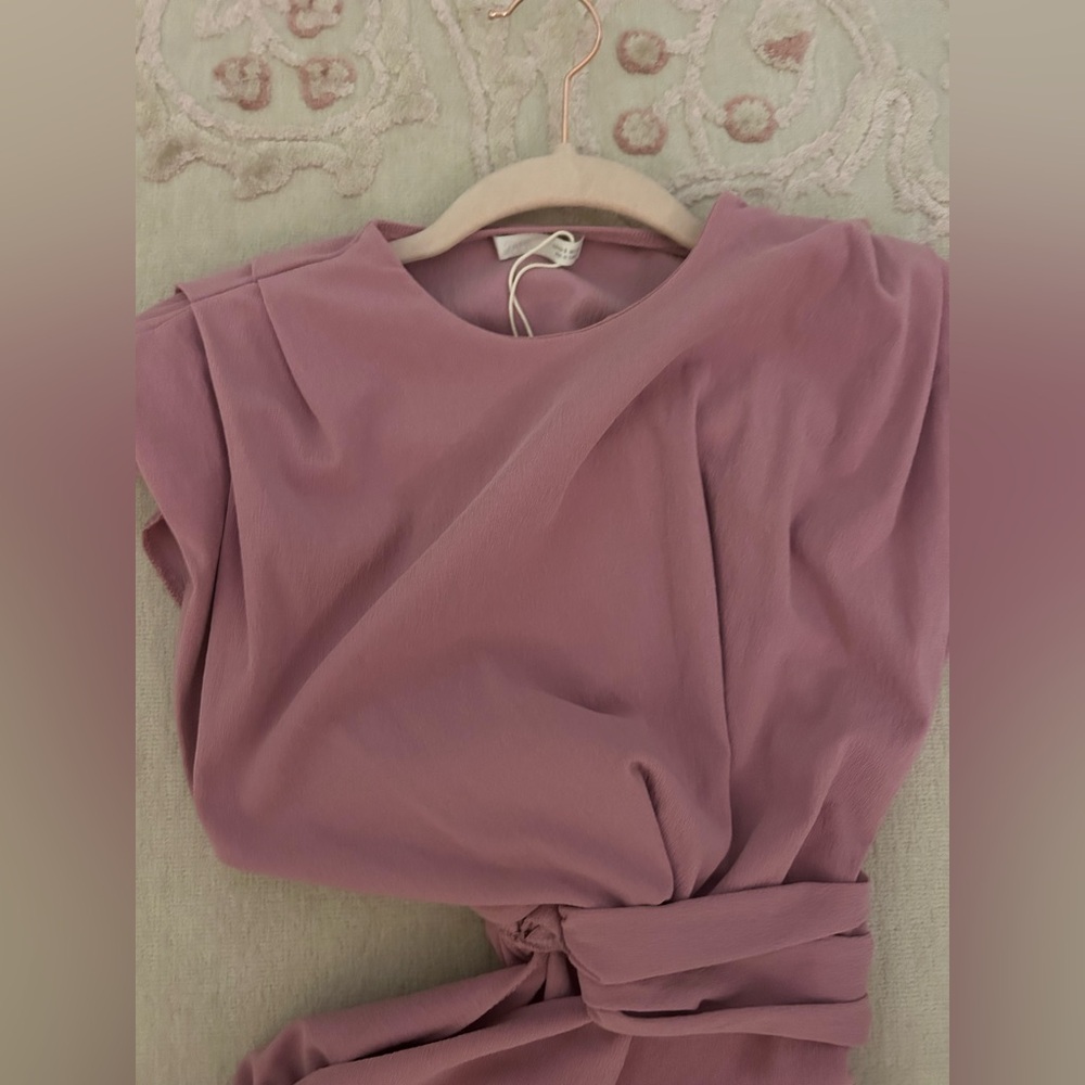 ZARA nwt pink mini dress small
